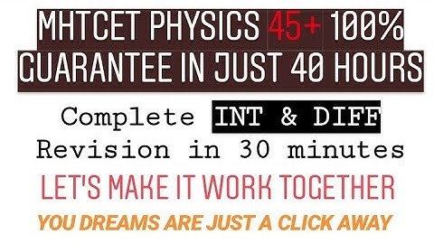 INTERFERENCE AND DIFFRACTION P2/Best revision list for MHT-CET 2020// complete chapter in 40 minutes