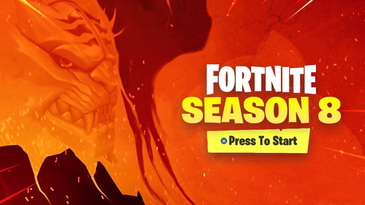 Max Skin And Volcano In Fortnite Season 8 Youtube - max skin and volcano in fortnite season 8