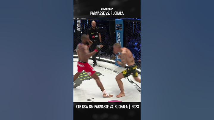 Soccer Kick KO! Parnasse does it again! #OnThisDay in 2023 in #KSW