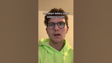 me when letters were added to math #Shorts #math #maths #mathematics #letters #funny
