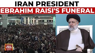 Iran President Ebrahim Raisi's Funeral: Farewell Ceremony Held In Tehran For Late President Raisi