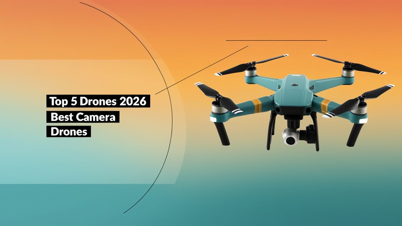 Top 5 Best Camera Drones You Can Buy in 2026 – Aerial Photography Made ...