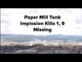 One killed, nine missing in Washington paper mill implosion