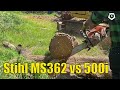 Stihl ms362 vs 500i barkbox  baby c buckinbillyraysmith