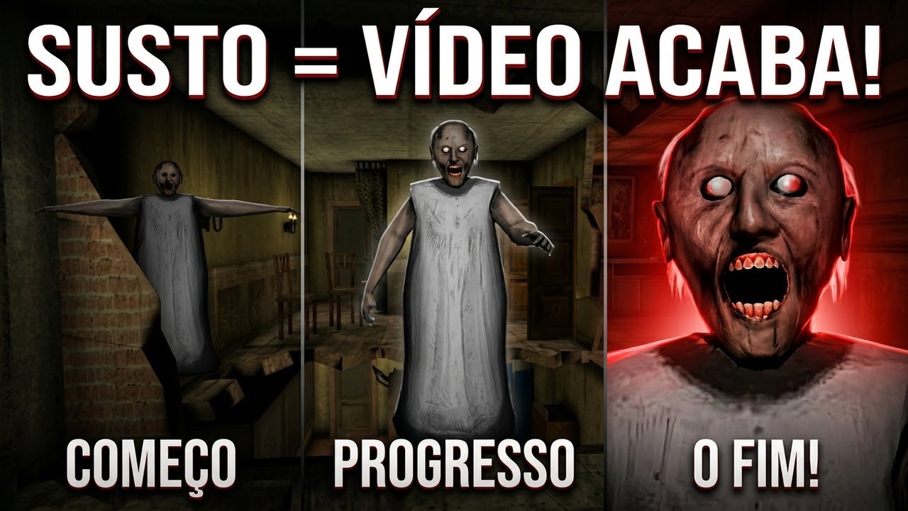 SE EU TOMAR UM SUSTO O VÍDEO ACABA! I Granny 5: Time To Wake Up