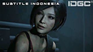 Scene ADA MENCIUM LEON Resident Evil 2 Remake Subtitle Indonesia