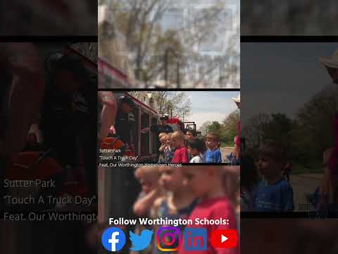 Sutter Park Preschool: Touch A Truck Day! #shorts #shortsfeed ☀️ 🚒