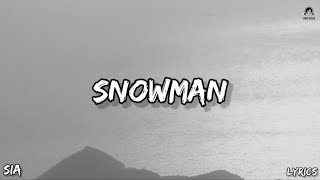 SIA - SNOWMAN (LYRICAL VIDEO)