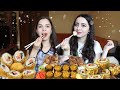 40 ГОРЯЧИХ СУШИ/ РОЛЛОВ  MUKBANG/не ASMR #AykaEmilly Ask Fatima