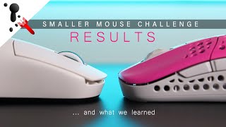 Smaller Mouse Challenge RESULTS! feat. Kile from Too Much Tech, InaNathalie and f0rest