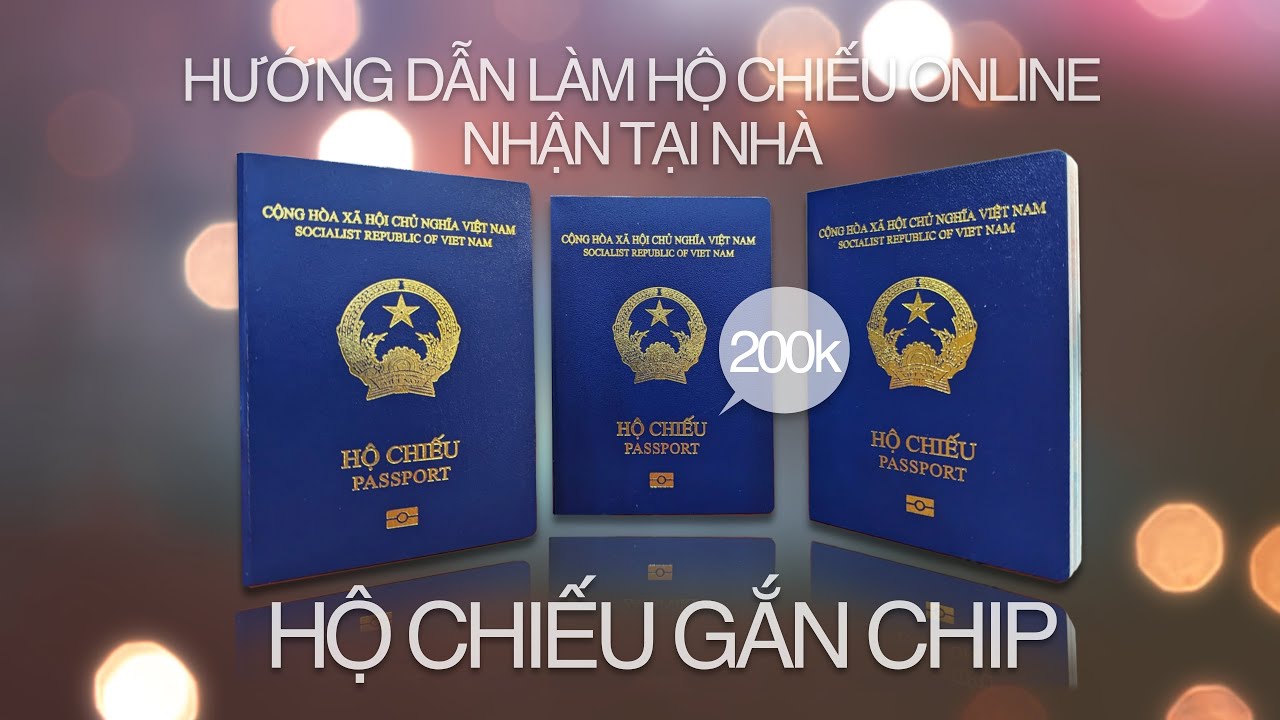 H ng d n l m passport g n chip online ng i nh l m g i h chi u t n