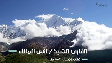 القارئ الشيخ انس المالك جامع حي الرفيعة قيام رمضان ١٤٤٠هـ
