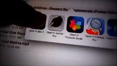 Seagate Goflex Satellite iDownloader Ipad 2 Algoriddim Djay 2