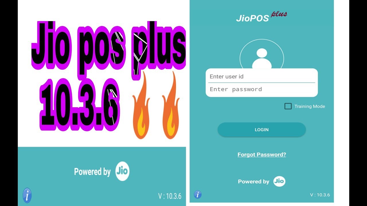 updated jio pos plus 10 3 6 v ( full process)