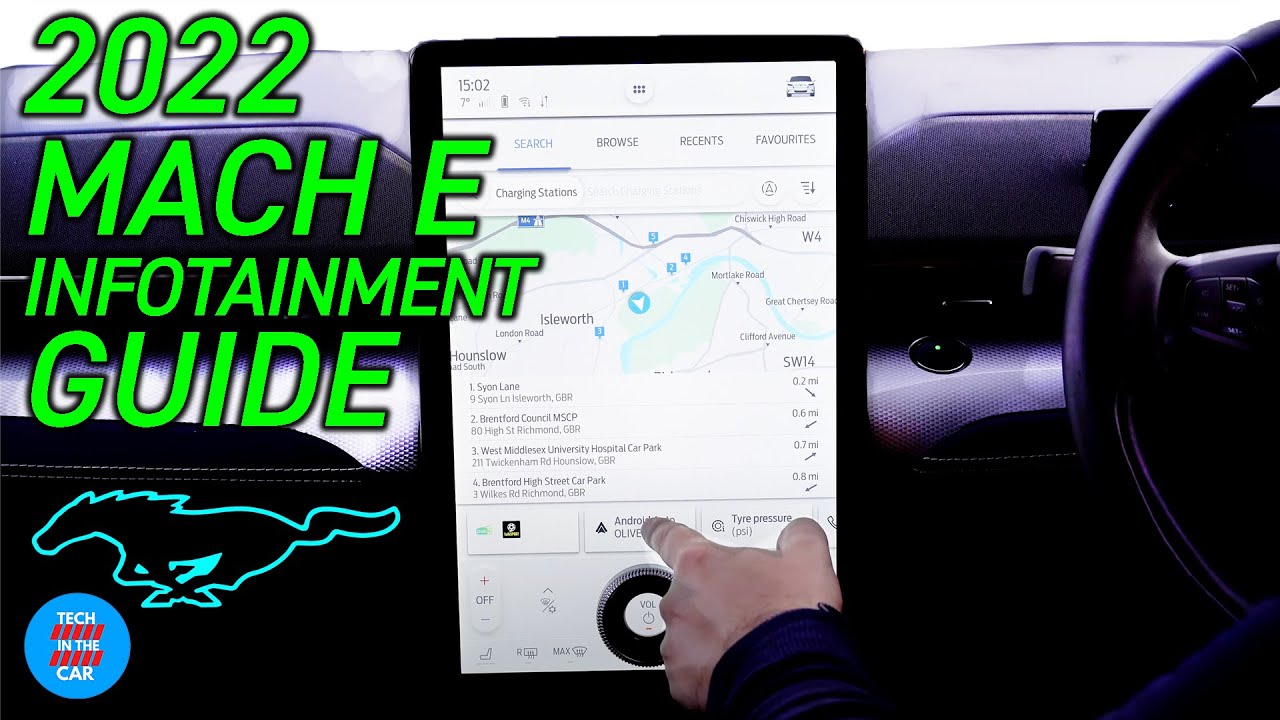 2022 Mustang Mach E INFOTAINMENT Full Guide - YouTube