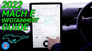 Celebrity 2022 Mustang Mach E INFOTAINMENT Full Guide Profile