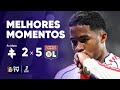 MELHORES MOMENTOS METZ 2 X 5 LYON LIGUE 1 2025 2026 19ª RODADA