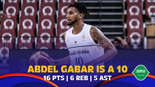 Abdel Gabar had a 10/10 game vs. IND | 16 PTS, 6 REB, 5 AST | #FIBAWC 2023 Qualifiers screenshot 4