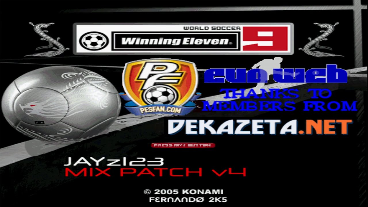 Winning Eleven 2022 PS2 Season 2021/2022 ~