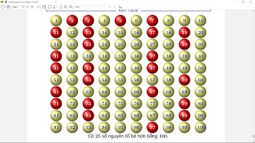 [Python #8 & LuaLaTeX] MỘT SỐ THUẬT TOÁN TÌM SỐ NGUYÊN TỐ - Sàng nguyên tố Eratosthenes - Phần 1