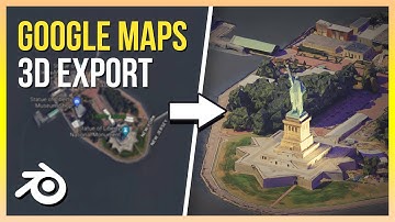 Import Google Maps Models in Blender 2.82 | Blender 2.82 Beginner Tutorial