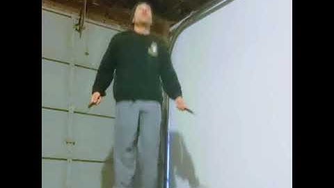 Sugar Ray Leonard Jump Rope Double Under Crossovers in Slow Motion