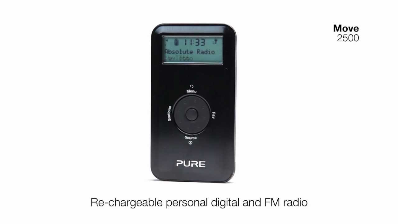 Pocket DAB Digital radio: Move 2500