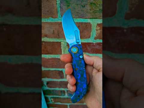 The Vosteed Naga Has Some Crazy Micarta Scales! ‎⁨@2Kabuki⁩    
