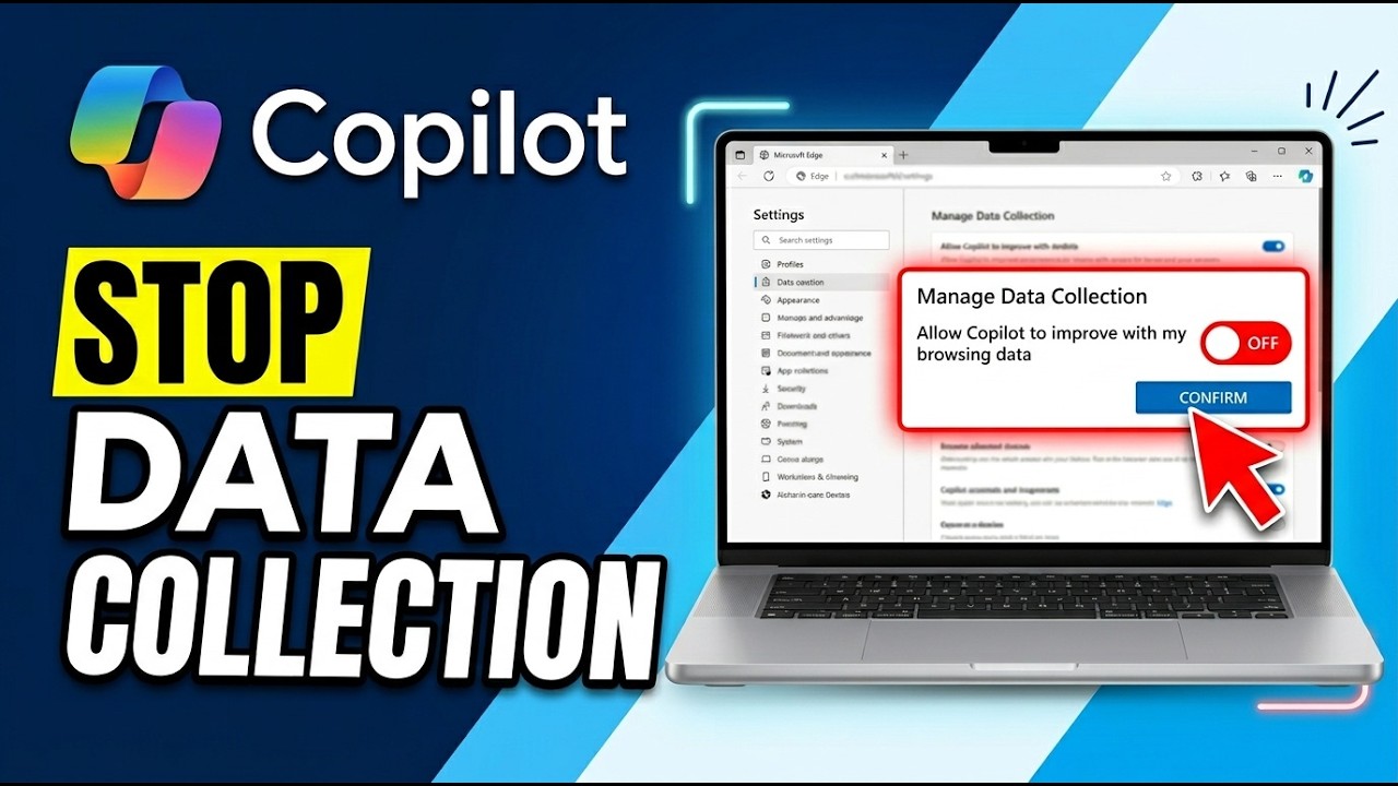 How to Stop Edge Data Collection for Copilot 2026 (Quick & Easy) - YouTube