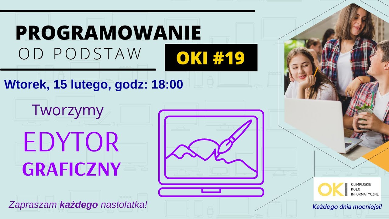 Programowanie OD PODSTAW #19 - Tworzymy EDYTOR GRAFICZNY! - YouTube