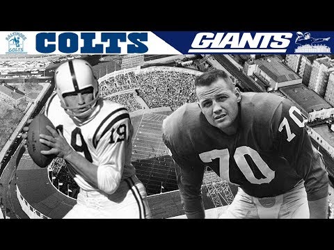 The GREATEST Game Ever Played! (Colts vs. Giants, 1958 NFL Championship)