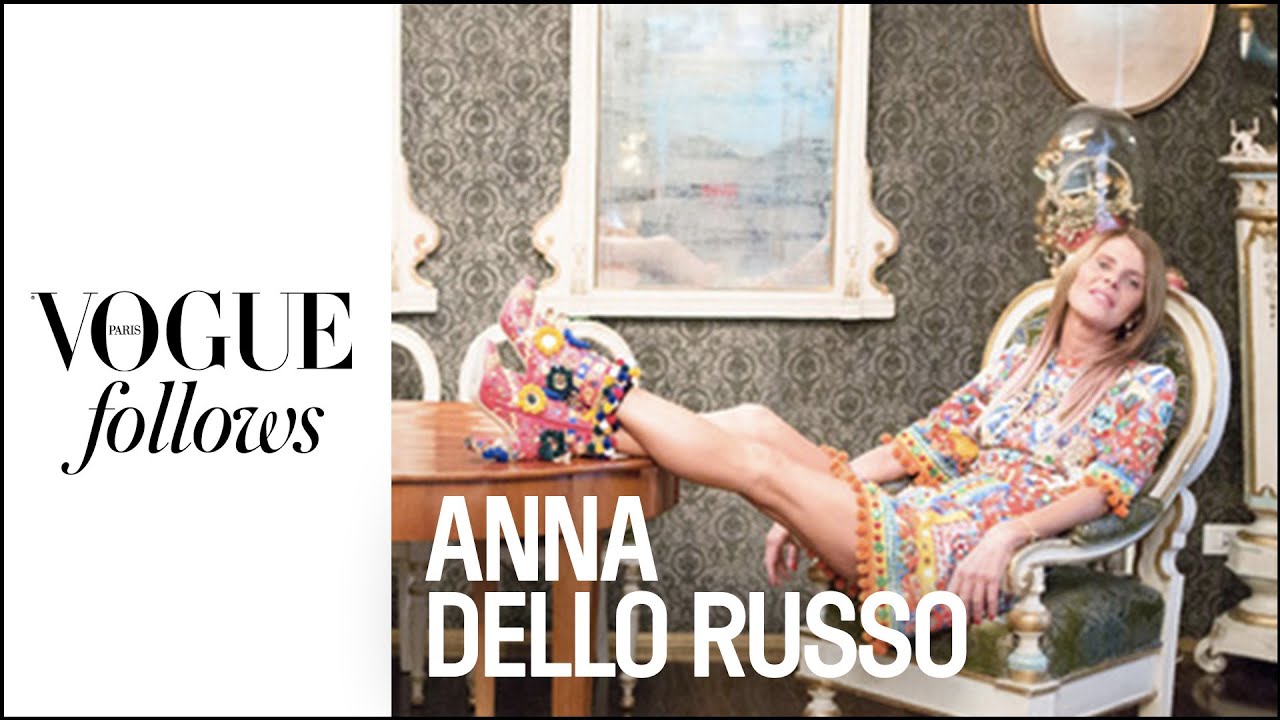 Anna Dello Russo Louis Vuitton X Fornasetti Milan Dinner September