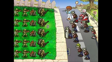 PvZ Mental Slug Survival Day Time Mode