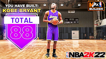 NBA 2K22 KOBE BRYANT BUILD - 88 BADGE UPGRADE 2-WAY SLASHING SHOT CREATOR