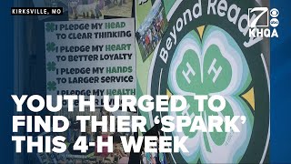 Youth urged to find their 'spark' as 4-H Week starts with green attire
