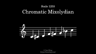 Scale 1255 Chromatic Mixolydian