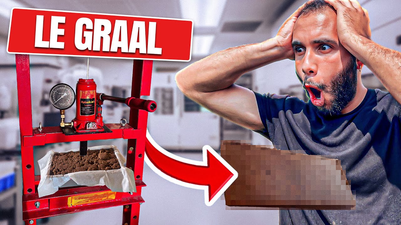 Comment décarboxyler son Hash à la presse ? Dry Sift Hash !