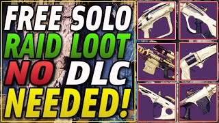 FREE SOLO RAID CHEST GLITCH! - How To Get FREE RED BORDER Raid Weapons With NO DLC! | Destiny 2