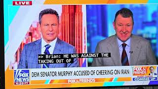 Chris Murphy cheering for Iran, not America