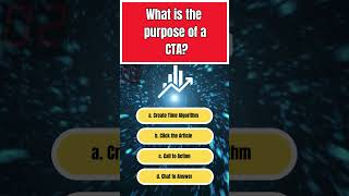 CTA: Does it have a purpose?