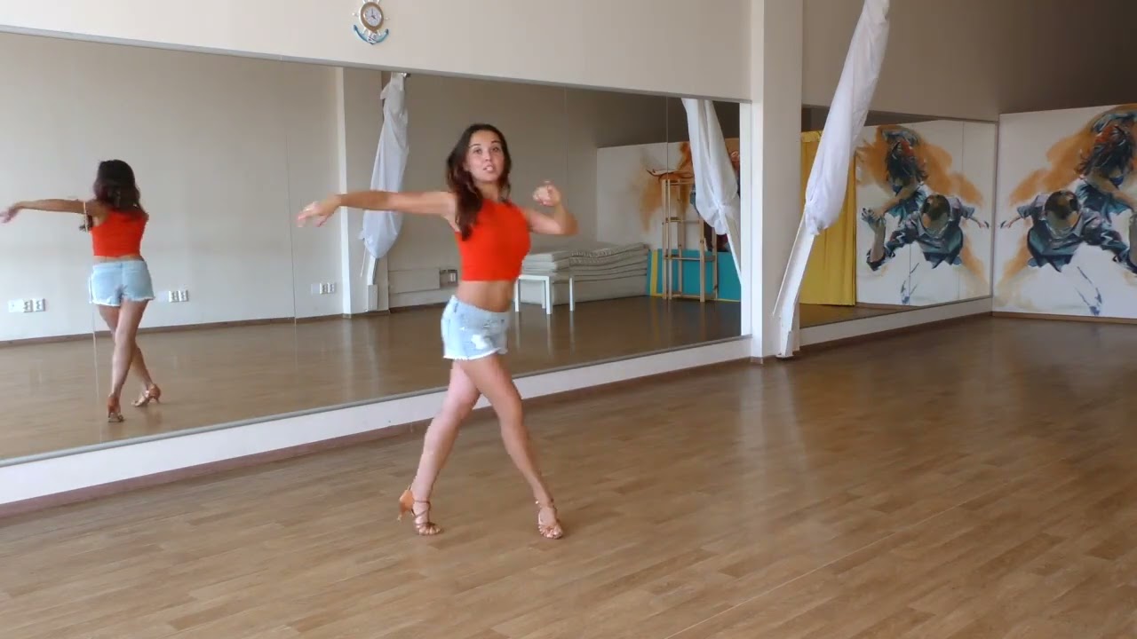 Zouk Женская техника Lateral