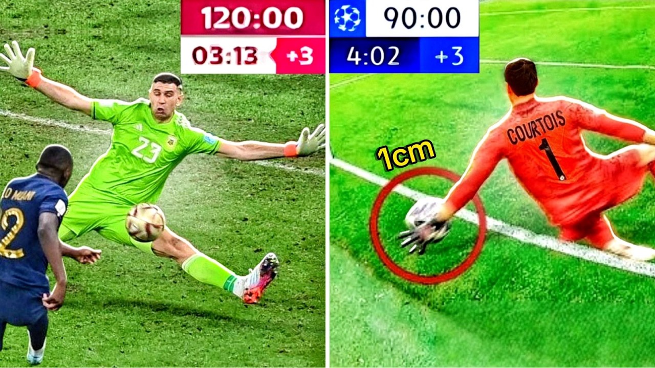 17 Defesas IMPOSSÍVEIS que Mudaram a HISTÓRIA do FUTEBOL ...