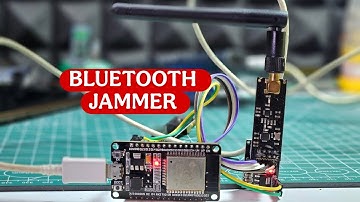 How to Make a Bluetooth Jammer Using ESP32 & NRF24L01 | Step-by-Step Tutorial #jammer #bluetooth
