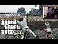 GTA 5 Online Funny Moments - Bike Fails And Throwing Punches w/ Lui Calibre!