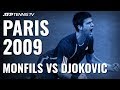 Gael Monfils vs Novak Djokovic: Rolex Paris Masters 2009 Final Extended Highlights