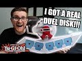 I GOT A REAL YU-GI-OH! DUEL DISK!!!