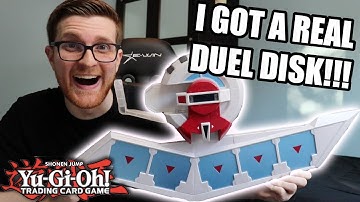I GOT A REAL YU-GI-OH! DUEL DISK!!!