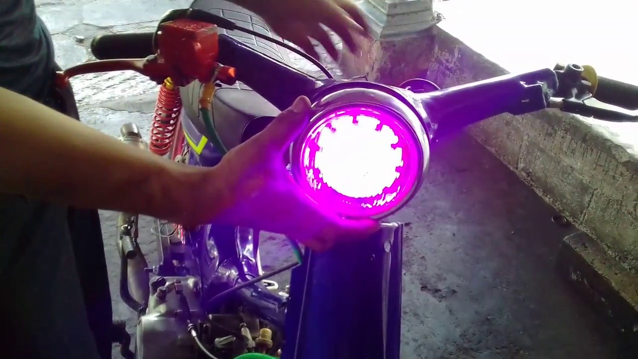 Cara Pasng Lampu Proje Honda C70 YouTube