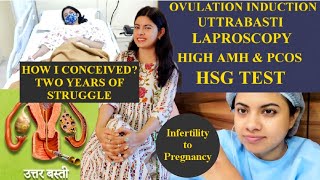 HOW I CONCEIVED after 2 years of INFERTILITY | LAPROSCOPY | HSG | OVULATION INDUCTION