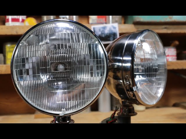 Speedway Dietz Type Headlights - YouTube